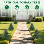 Artificial Cypress Topiary Cedar Trees - Image 2