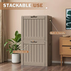 Patiowell 43 Gallon Resin Deck Box, Outdoor Storage Box - Image 3