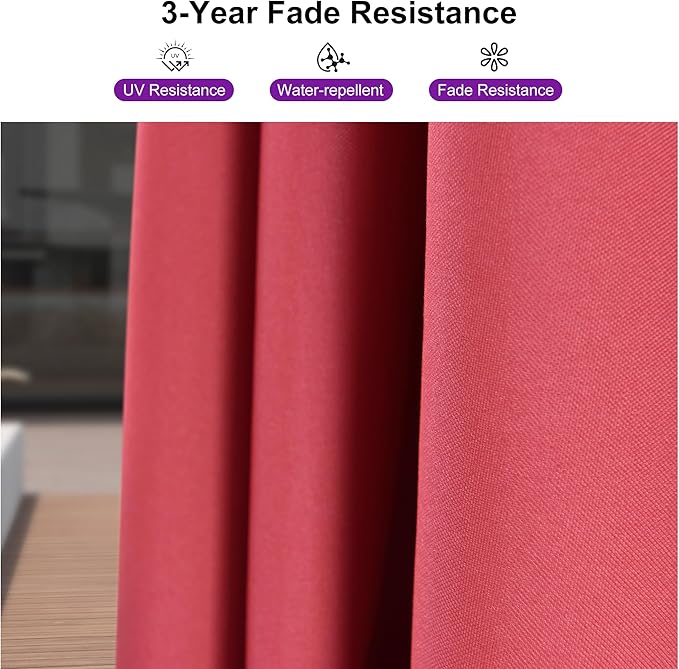 PURPLE LEAF 8' X 8' Patio Umbrella - Image 3