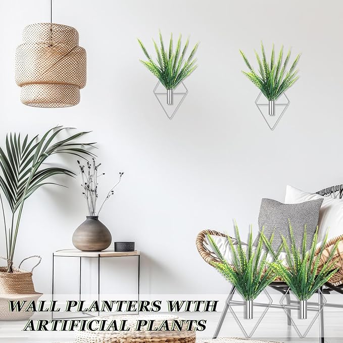 2 Pieces Wall Decor Hanging Planters - Image 5