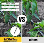 HongWay 120 Pack 12 Inch Landscape Staples, Garden Stakes 11 Gauge Galvanized - Image 4