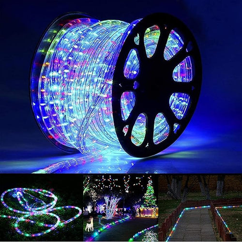 100ft LED Rope Lights Outdoor, 720 LED Connectable and Flexible Tube Lights by Jnaurb