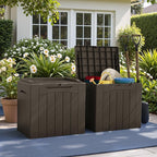Greesum 31 Gallon Deck Box for Outside, All Weather Outdoor Storage Boxes for - Image 3