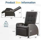 Green4ever Outdoor Patio Recliner - Image 2