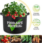 10 Pack 2 Gallon Grow Bags, Thickened Nonwoven Fabric Planter Pots - Image 5