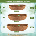 3Pcs Trough Coco Liner 36" Coco Coir Liners - Image 6