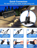 5W Retaining Wall Lights, 7 inch LED Hardscape Lighting, Waterproof Low Voltage - Image 6