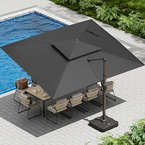 10 X 13 FT Cantilever Patio Umbrella by Ombrellon