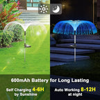 Vosaro Solar Flower Lights Outdoor Garden Decorations Waterproof, Solar Yard - Image 6