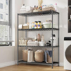Xcity Storage Shelves, 4 Tier Heavy Duty Metal Shelving Unit - Image 5