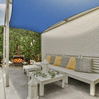 AsterOutdoor Sun Shade Sail Rectangle 8' x 12' UV Block Canopy - Image 8