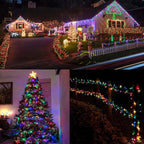 LJLNION 300 LED String Lights Outdoor Indoor, Extra Long 98.5FT Christmas Lights - Image 5