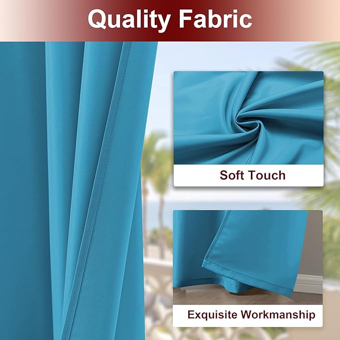 HolidayIdeas Grommet Outdoor Curtains - Image 4