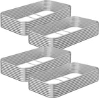 4 Pack 6x3FT Raised Beds for Gardening, Corrugated Galvanized Steel Raised by OZMSHF