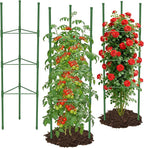 3 Pack Extra Larger Tomato Cages, 51in*17in Adjustable Tomatoes Plant Stakes by MYMULIKEHOME