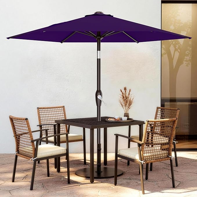 AreShark 7.5FT Patio Umbrella Table Market Umbrella - Image 2