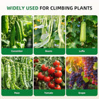 Cucumber Trellis for Raised Bed, U-Shape Garden Arch Metal Support for Climbing - Image 8