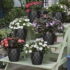6 Pack 7 Inch Indoor Plant Pots - Image 6