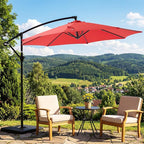 OLIXIS 9.7FT Offset Patio Umbrella - Image 6