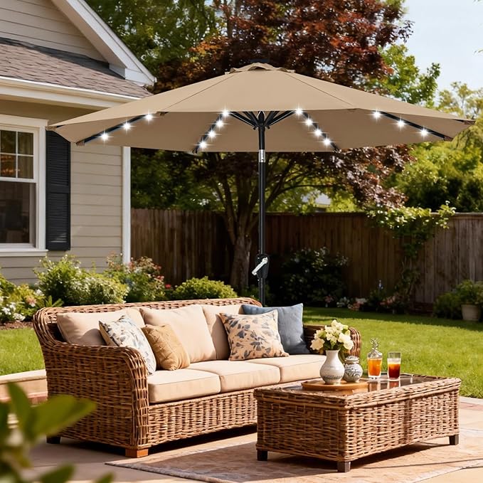 ABCCANOPY Durable Solar Led Patio Umbrellas - Image 12