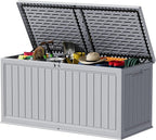 Devoko 260 Gallon Double-Wall Deck Box by DEVOKO