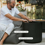 Veradek Outdoor Cooler Side Table - 2 in 1 - Designed - Image 5