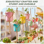 EBOOT 2 Pack 33 48 Inch Large Macrame Plant Hanger Rope to Hang Flower Pot - Image 6