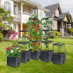 MQUPIN Tomato Planter Box with Trellis - Image 7