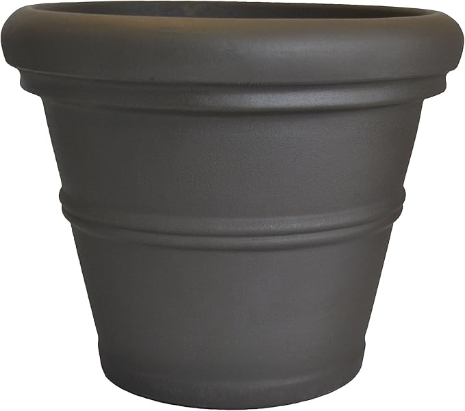 Tusco Products RR30ES Classic Rolled Rim Garden Planter by TuscoProducts