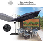 PURPLE LEAF 10'×13' Patio Umbrella - Image 5