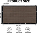 Sun Shade Cloth with Grommets, 90% UV Protection Shade Fabric, Pergola Shade - Image 2