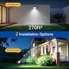 LETMY Solar Spot Lights Outdoor Waterproof - Image 2