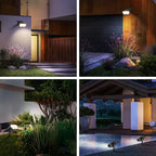 Consciot Solar Spot Lights Outdoor, 16 LEDs IP67 Waterproof, Auto On/Off - Image 6