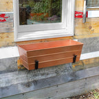 Achla Designs Medium Copper Flower Box - Image 5