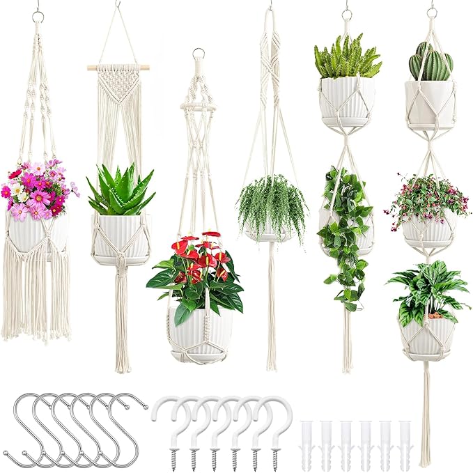 Macrame Plant Hangers by SFENNGPET