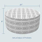 LVTXIII Indoor/Outdoor Inflatable Ottoman - Image 3