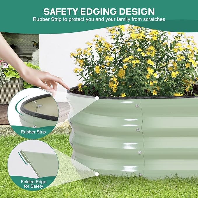 Galvanized Raised Garden Bed - Image 4