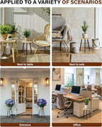 Plant Stand Indoor 14'': Indoor Plant Stand 2 Pack Metal Plant Table - Image 8