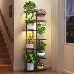 LASZOLA 6 Tier Plant Stand Indoors Outdoors by LASZOLA