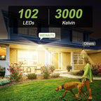 102 LED Solar Spot Lights Outdoor Waterproof IP65, Adjustable Landscape - Image 7