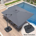 PURPLE LEAF 9' X 11.5' Patio Umbrella - Image 2
