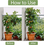 Garden Plant Stakes 36 Inch 3Ft Steel Plant Stick Support, 25 Pack Tomato Stakes - Image 5