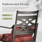 Sophia and William Outdoor Patio Dining Set - Image 7