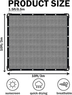 Grey Sun Shade Cloth, Pergola Shade Cover - Image 2