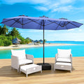 LEVELEVE 14FT Double-Sided Patio Umbrella by Enjoyyourlife