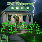 4 Pack St Patricks Day Solar Outdoor Lights, 80 LED St Patricks Day Decorations - Image 5