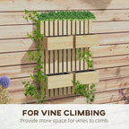 Outsunny 4 Box Raised Garden Bed - Image 3