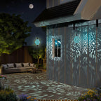 Hanging Solar Lights Outdoor Garden Decor Solar Lantern Waterproof Plastic - Image 4