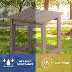 LZRS Adirondack Square Outdoor Side Table - Image 4