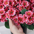 2 Pack Artificial Geranium Flowers Topitary Trees - Image 6